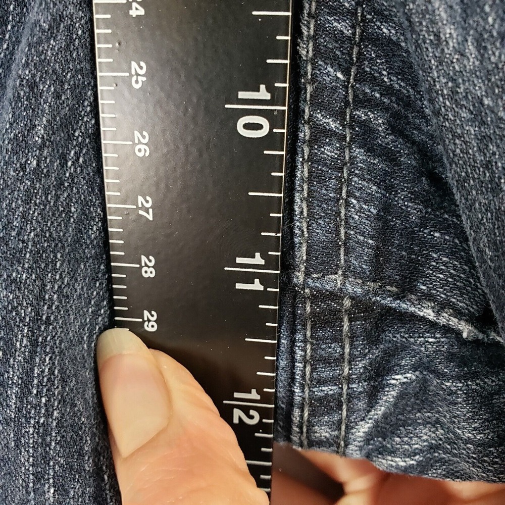 Nine West Jeans Womens Size 10 Dark Wash Bootcut Denim Pants‎ Retro Y2K Preppy - Picture 7 of 8